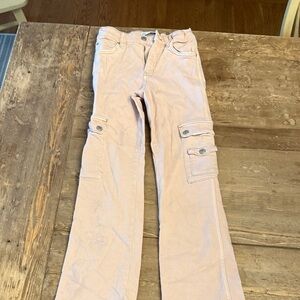 Zara Light Pink Cargo Jeans